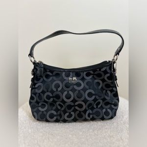 Black Coach shoulder bag